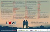 Isla Bonita Love Festival - love cartel porgrama largo3 · 2020. 4. 20. · Programa Isla Bonita Love Festival 2016 Jueves 28 11:00h Presentación oficial del Isla Bonita Love Festival,