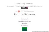 Editorial) SessõesPlenárias) Autores) Resumos)apdio.pt/documents/10180/14728/Resumos.pdf · 2012. 2. 27. · Nelson Maculan (maculan@cos.ufrj.br) Universidade Federal do Rio de