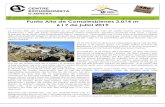 2019-07 Punta Alta de Comalesbienes - ceabrera.org€¦ · NOTES HORA SORTIDA Centre aquàtic: 6:30 h DISTÀNCIA 4.5 +4 km ITINERARI Lleida-A16-Benabarri-Pont de Suert DESNIVELL TOTAL