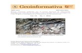 IGP - Vol. 10. No. 1 2016 · 2020. 2. 3. · Revista semestral publicada por el Centro Nacional de Información Geológica del Instituto de Geología y Paleontología, Servicio Geológico