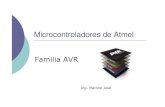 Microcontroladores de Atmel - UNICEN...mayoría de los microcontroladores de 8-bit(por ejemplo, los PIC). Sin embargo, no es completamente ortogonal: Los registros punteros X, Y y