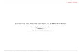 SEGURO MULTIRRISCO RURAL SIMPLIFICADO€¦ · Condições Contratuais – Seguro Multirrisco Rural Simplificado – Proc. SUSEP nº 15414.902065/2013-20 – Versão 1.3 4 ÍNDICE