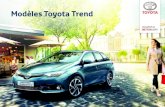 Modèles Toyota Trendtools.toyota.ch/fileadmin/media/pdf/brochure/Trend... · 2016. 6. 20. · L’Auris Touring Sports se distingue par son design affirmé et ses technolo-gies de