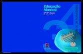 Educação Musical 3.ª 4.ª classe 34 - INIDE · 2020. 3. 18. · Educação Musical 3. a e 4.a Classes 1.3. Compassos musicais A noção de compasso está ligada à relação entre