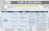 PLANO DE AULA MENSAL - Canal Educação · 2021. 2. 9. · PLANO DE AULA MENSAL DISCIPLINA/DIA HORÁRIO/PROFESSOR DATA CONTEÚDO / OBJETO DE CONHECIMENTO OBJETIVOS / HABILIDADES METODOLOGIA/RECURSOS