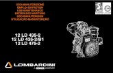 12 LD 435-2 12 LD 435-2/B1 12 LD 475-2 - Comercial Mendez 2019. 10. 28.آ  Sostituciأ³n aceite del motor.