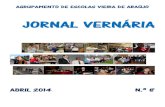 JORNAL VERNÁRIA - ERTE · higiene oral, foram realizadas sessões de leitura na Biblioteca Escolar, nomeadamente das obras referenciadas e aconselhadas pelo próprio Programa SOBE.
