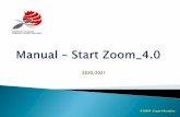 Manual – Start Zoomaepap.edu.pt/site/images/documentos/suporte/2021/Manual--Start-Zoom_v4.0.pdfrato para um aluno e Anotar. 30 . Muito útil, pois permite ao aluno ver docs no seu