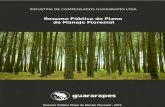 Resumo Público Plano de Manejo Florestal - 2019...O Plano de Manejo Florestal da Guararapes tem o objetivo de divulgar o compromisso da Empresa com o manejo sustentável de suas florestas,
