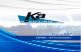 SAPFUN - SAP Fundamentals · SAPFUN - SAP Fundamentals 6 Conteúdo Programático - Ka Solution Módulo 5: Processamento do Purchase-to-Pay no SAP ERP Lições • Descrição do processo