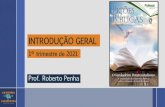 Layout de título - escolabiblicast.com.br · 1º trimestre de 2021 Prof. Roberto Penha. Bom trimestre a todos antes, santificai a Cristo, como Senhor, em vosso ... 1 Pedro 3.15.
