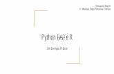 Python (vs) e R - Meetupfiles.meetup.com/18550672/Python e R - Eduardo Bonnet.pdf · 2016. 4. 19. · Criar um modelo para preço de aluguel mensal em Floripa Fonte de dados: /listings