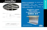 Registro para Ménsulas - NOXIFER · 2019. 7. 31. · ofil r P r P tónicas egistro Ménsulas Arquitec R CMA-01 Registro para Ménsulas Arquitectónicas CMA-01 Sistema de sustentación