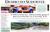 Lideranças alertam para prevenção à Covid-19 · 2020. 11. 28. · Da Redação ADI-PR Curitiba jornalismo@adipr.com.br diariodosudoeste.com.br 28 e 29 de novembro de 2020 Política