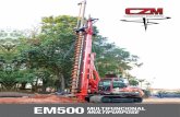 EM500 - CZMczm.com.br/wp-content/uploads/2019/06/EM500_catalogo_2.pdf · 2019. 9. 11. · 2.690 mm 700 mm 3.100 mm 0,6 kgf/cm² 3.600 mm 12.450 mm 2.690 mm GENERAL DATA Overall Height