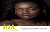 Melanie de Vales Rafael - HIT Management · 2018. 2. 12. · AMOCINE, Associação Moçambicana de Cinema Ferrari Fashion School, Milão Instituto Superior de Relações Internacionais,