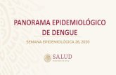 PANORAMA EPIDEMIOLÓGICO DE DENGUE - Gob...1 4 7 10 13 16 19 22 25 28 31 34 37 40 43 46 49 52 s a. - 2020. 9 9 0 0 • El 61% de los casos confirmados corresponden a Jalisco, Veracruz,