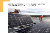 AMBIENTAL - RIMA · 2020. 1. 24. · O Relatório de Impacto Ambiental - RIMA apresenta de modo objetivo o Estudo de Impacto Ambiental EIA, com enfoque principal nas soluções para
