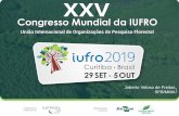 Joberto Veloso de Freitas SFB/MMA€¦ · • Realiza em média 70 reuniões científicas por ano ... cooperação internacional para a pesquisa florestal (126 anos!) • Contribui