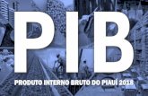 PRODUTO INTERNO BRUTO DO PIAUÍ 2018ANÁLISE SETORIAL DA ECONOMIA PIAUIENSE Análise do PIB por setores PIB Nominal do Piauí 2018 R$ 50,4 bilhões VAB do Piauí 2018 R$ 44,7 bilhões