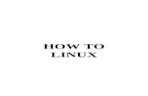 HOW TO · Web viewHOW TO LINUX 2. Introdução Uma versão mais recente deste documento pode ser obtida sempre em . Há uma tradução para o ...