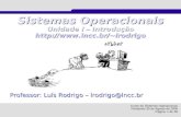 Sistemas Operacionais - LNCC · 2016. 1. 22. · Evolução Histórica De 1945 aos dias atuais Quarta Fase – 1981 à 1990 Miniaturização dos computadores Surgimento dos microcomputadores