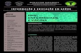 HPV: ENFERMIDADE E VACINA - Universidade de São ... INFORMATIVO...dos de um subconjunto dos estudos na me-ta-análise, nos quais informações específicas sobre o HPV poderiam ser