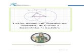 “Elementos” de Euclides e desenvolvidas no GeoGebra · 2020. 12. 5. · No volume 1 deste produto, apresentamos as três tarefas iniciais que fizeram parte da minha pesquisa de