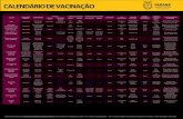 Calendário de Vacinação SITE - Paraná...Material desenvolvido por Secretaria de Estado da Saúde do Paraná. Superintendência de Vigilância em Saúde - SVS / Centro de Epidemiologia