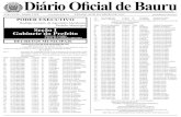 1 Diário Oficial de Bauru...2013/02/09  · Diário Oficial de Bauru DIÁRIO OFICIAL DE BAURUSÁBADO, 09 DE FEVEREIRO DE 2.013 1 ANO XVIII - Edição 2.208 SÁBADO, 09 DE FEVEREIRO