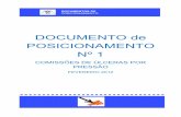 DOCUMENTO de POSICIONAMENTO Nº 1 - GNEAUPPgneaupp.info/wp-content/uploads/2015/10/DOCUMENTOXPOSIC... · 2015. 10. 19. · Anexo 3: Declaração do Rio de Janeiro 10 . Documento de
