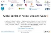 Global Burden of Animal Diseases(GBADs) · 2019. 12. 19. · •Bill and Melinda Gates Foundation –Sam Thevasagayam, Shannon Mesenhowski, Belinda Richardson •UK’s Department