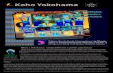 Koho Yokohama Agosto · 2019. 8. 7. · Koho Yokohama. África e Yokohama, compartilhando a paixão pelo futuro. De 28 a 30 de agosto, Yokohama estará sediando a Sétima Conferência