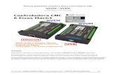 Manual Datasheet Interface Placa Controladora CNC via porta RJ45 Ethernet Wifi NVEM V2 - 6 Eixos para Mach3