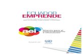 Ecuador Emprende; plan de implementacion de la Estrategie AEI · 2020. 9. 2. · Durante los meses de Agosto y Septiembre del 2015, el equipo de CEIE realizó un levantamiento de