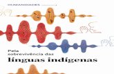 Pela sobrevivência das línguas indígenas · 2018. 11. 14. · guísticas (macro-jê e tupi são os maiores agrupamentos), além de outras oito lín-guas isoladas – ou seja, não