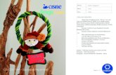 CG CSN 7344 - Guirlanda Papai Noel - Coats Brasil · 2020. 11. 4. · e repita. Este ponto pode ser executado em tecidos próprio para bordado sobre fios contáveis. Ponto rosinha