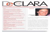 boletin DeCLARA 14 po · 2016. 10. 23. · 1 Outobro 2007 - Ano 3, Nº 14 Editorial Martha Giraldo Diretora-Executiva da RENATA, Colômbia. Em novembro, a RedeCLARA completa três