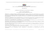 LA ASAMBLEA NACIONAL DE LA REPUBLICA BOLIVARIANA DE VENEZUELA … · 2011. 1. 28. · garantías del debido proceso, consagrados en la Constitución de la República Bolivariana de