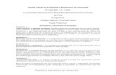 Gaceta Oficial de la Republica Bolivariana de Venezuela · 2010. 5. 21. · autoriza conforme a la Constitución de la República Bolivariana de Venezuela. Artículo 10. ° Respeto