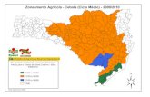 Zoneamento Agrícola - Cebola (Ciclo Médio) - 2009/2010...Zoneamento Agrícola da cultura da cebola (ciclo médio) para o Estado de Santa Catarina - Safra 2009/2010. Zoneamento Agrícola