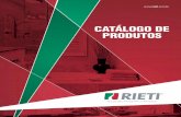 CATÁLOGO DE PRODUTOS - Rietirieti.com.br/wp-content/uploads/2017/04/RIETI-catalogo...CATÁLOGO DE PRODUTOS A Rieti Metais, indústria metalúrgica fabricante de metais sanitários,