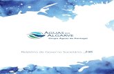 Relatório de Governo Societário - Grupo Águas de Portugal...O presente Relatório do Governo Societário da Águas do Algarve, S.A., de 2015, visa apresentar a situação do governo