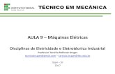 AULA 9 Máquinas Elétricaswiki.itajai.ifsc.edu.br/images/a/ab/ELE22504_-_Aula_9...As máquinas elétricas, de um modo geral, são aptas a funcionarem tanto como motor quanto como