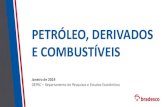 PETRÓLEO, DERIVADOS E COMBUSTÍVEISeconomiaemdia.com.br/EconomiaEmDia/pdf/infset_petroleo_e... · 2019. 1. 14. · o Petróleo: após queda em 2018, projetamos forte expansão da