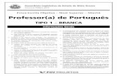 bjetiv erior hã Professor(a) de Português - FGV Conhecimento · 2020. 5. 18. · Concurso Público para a Assembleia Legislativa do Estado de Mato Grosso –AL‐MT –2013 FGV