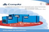 L30 RS – L132 RS L30 – L132 · 2015. 9. 24. · aprovadas pela CompAir, leia o manual). L50 / L80 – OS ECONOMIZADORES DE ENERGIA É a extensão dos compressores de 45/75kW,