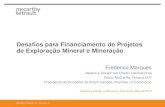 Desafios para financiamento de pesquisa mineral