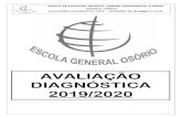 AVALIAÇÃO DIAGNÓSTICA 2019/2020
