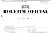 BOLETIM OFICIAL - ARME